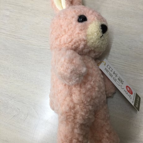 ウサギ　ぬいぐるみ(S)　日本製　フカフカシリーズ