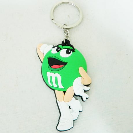 M&M'S　ラバーキーチェーン　【キーホルダー】