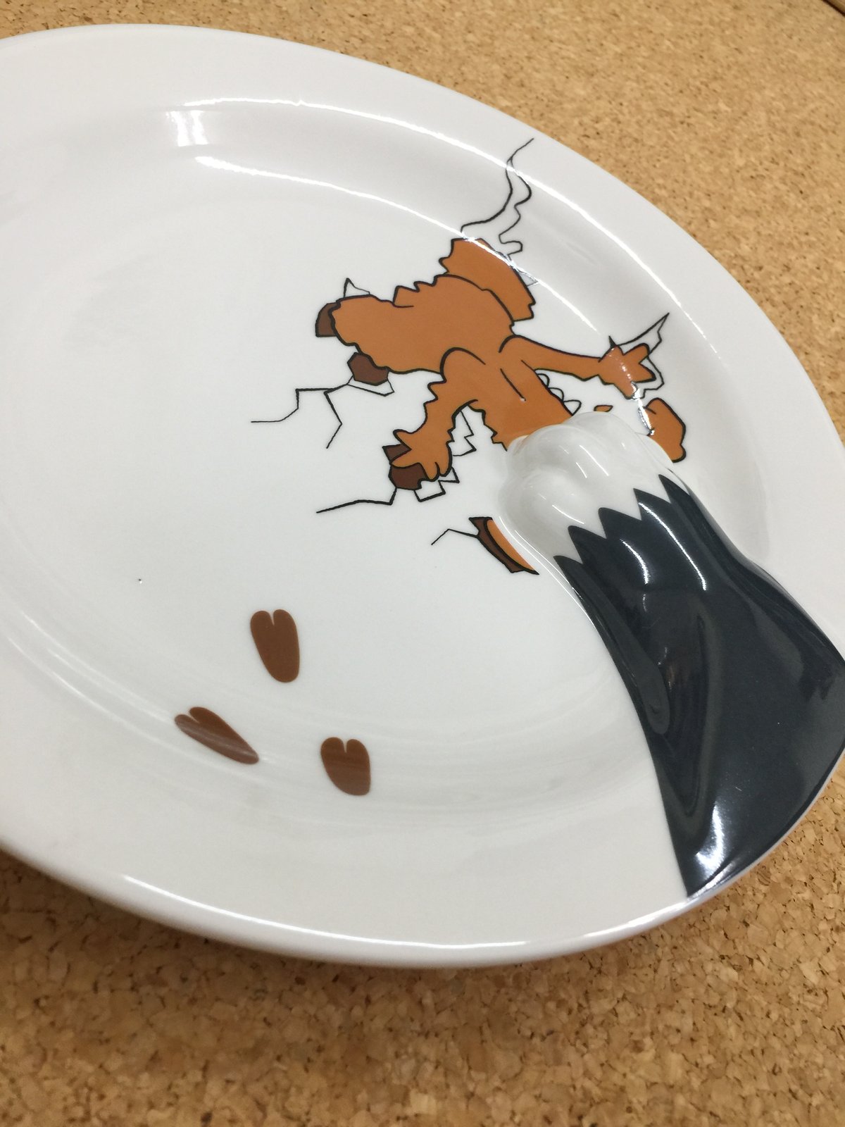 トムとジェリー ぺちゃんこプレート プレート 皿 | sweetfish