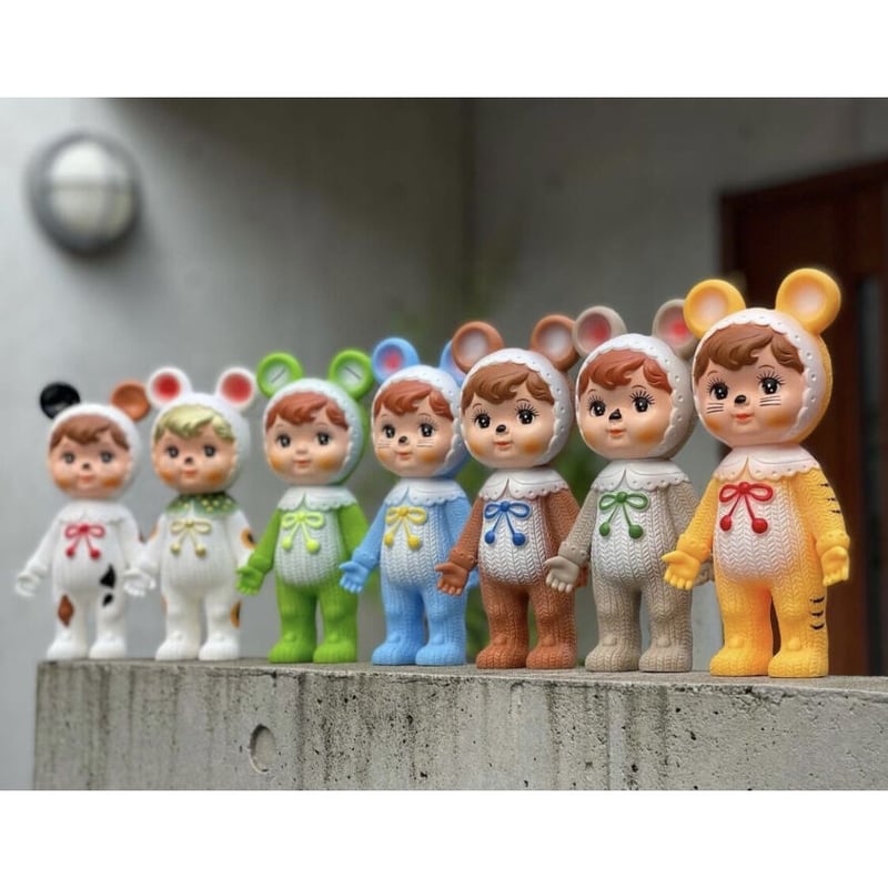 ソフビ 蓄光チャーミーちゃん（招き猫） 蓄光招き猫 チャーミーちゃん | sweetfish