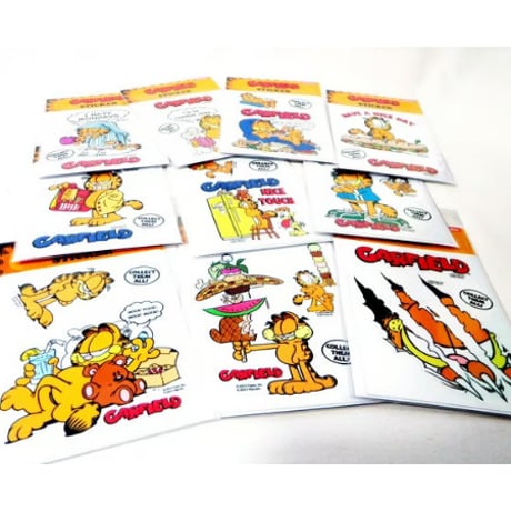 ガーフィールドのハーフカットステッカー【GARFIELD】その2