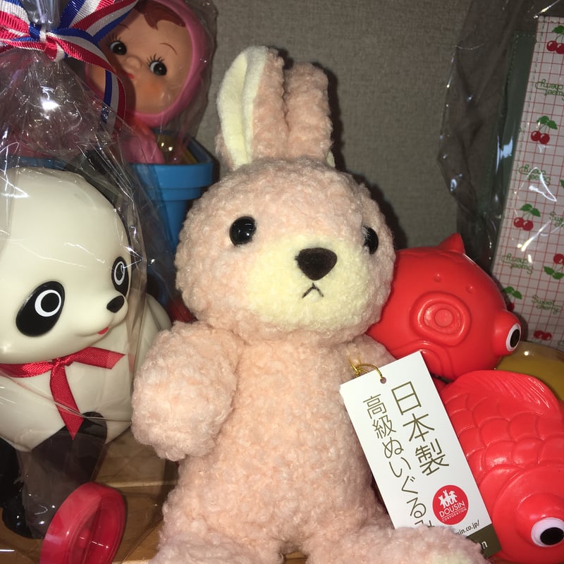 RUSS  JASMINE ウサギ　ぬいぐるみ　中古品 RUSS JASMINE ウサギぬいぐるみ中古品