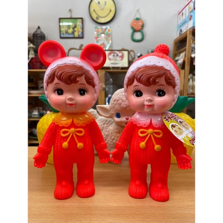オレンジ　なかよし チャーミーちゃん　charmydoll　Made in Japan　WOODLANDDOLL