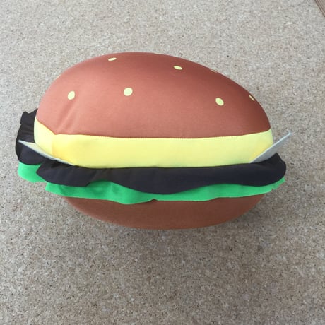 ハンバーガー クッション