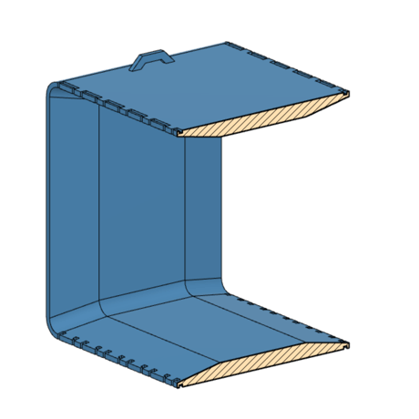 輪ゴムの虫かご 3D data
