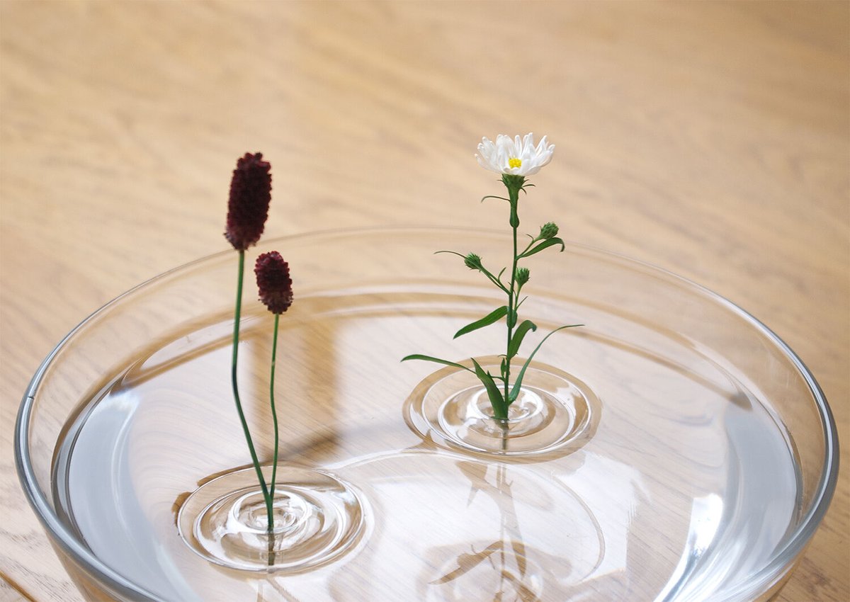 置物 Rippling waters Floating Vase / RIPPLE | oodesign shop
