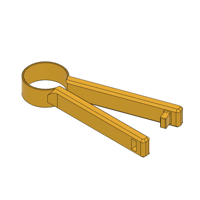 Umbrella Extra Handle (3D data)