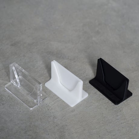 せみうちわスタンド 白黒 Cicada Fan Stand black or white