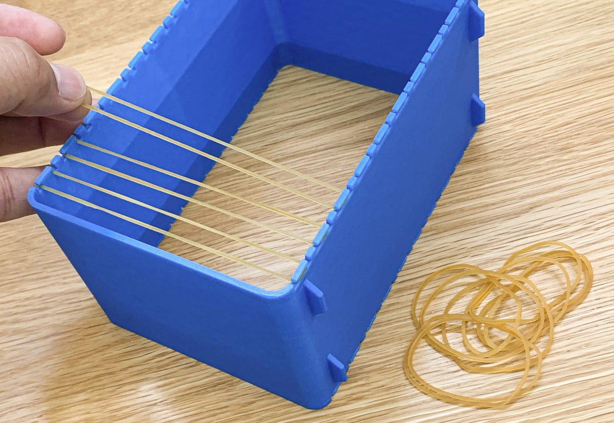 輪ゴムの虫かご 3D data | oodesign shop