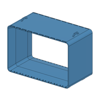 輪ゴムの虫かご 3D data