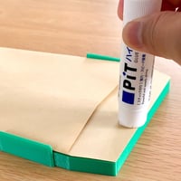 机に糊がつかないようにする治具