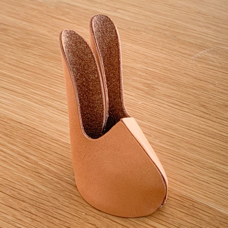 うさぎのペンたて   Rabbit Penholder