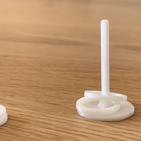 ring toss egg stand