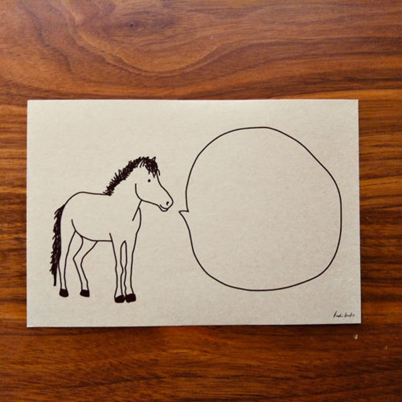 ミニ絵馬メッセージカード ダイカット ペーパークラフト10枚400円です オオハシのメッセージカード〈10枚入〉名刺サイズ ミニカード