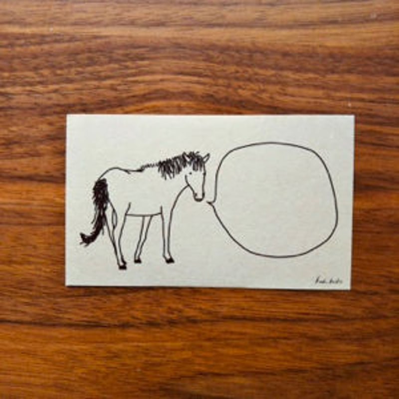 ミニ絵馬メッセージカード ダイカット ペーパークラフト10枚400円です オオハシのメッセージカード〈10枚入〉名刺サイズ ミニカード