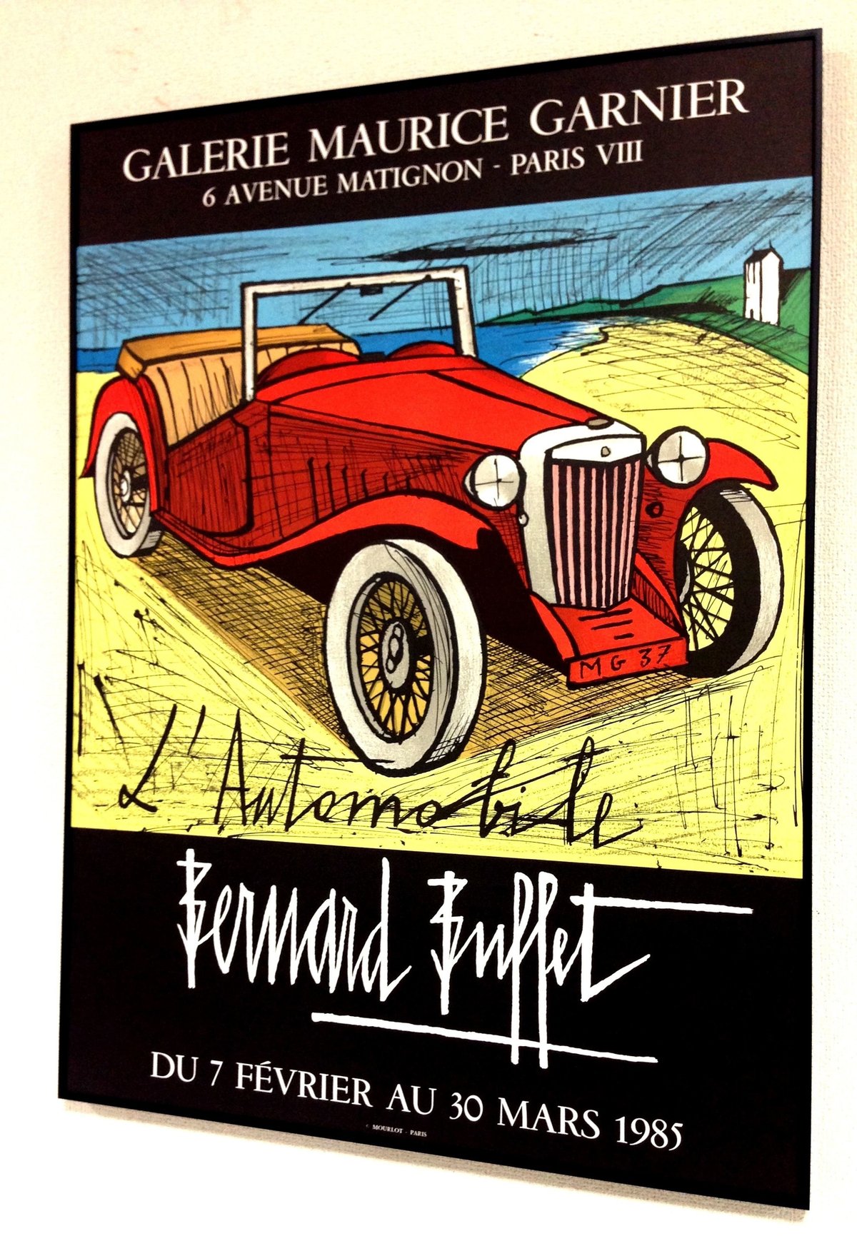 Bernard Buffetベルナール ビュッフェ vintageポスター