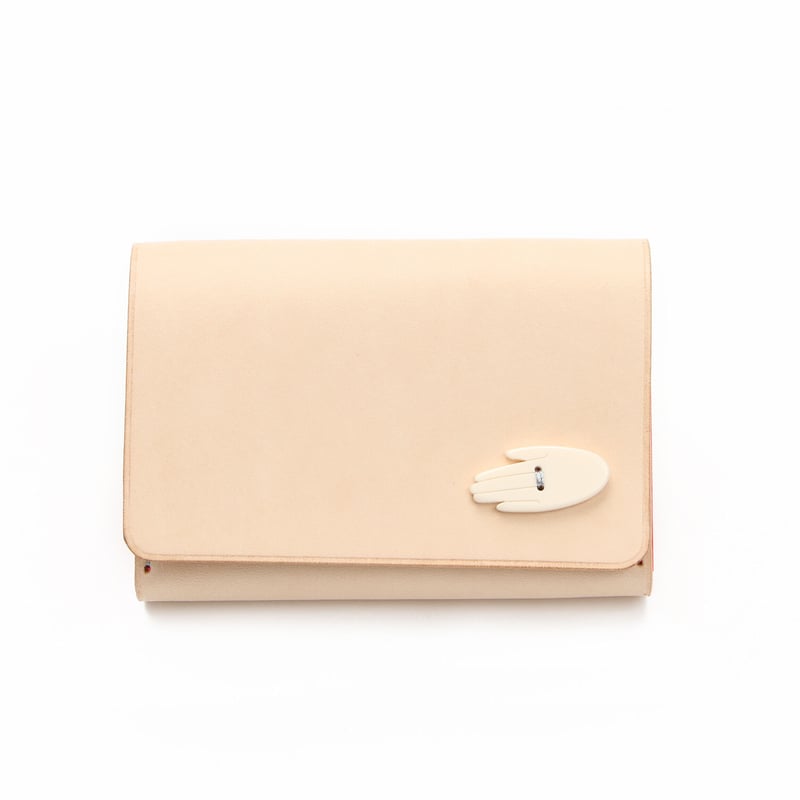 レザー×アクリル カードケース /ナチュラル | sekiyumi shop
