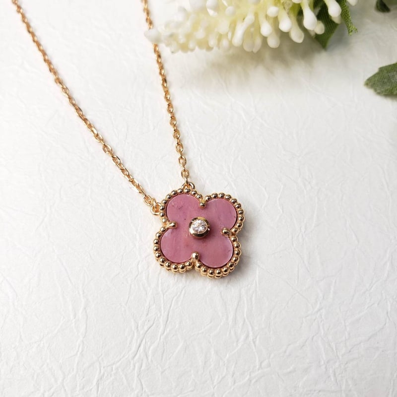幸せを呼ぶクローバーネックレス・インカローズ | Piccolo Cao's