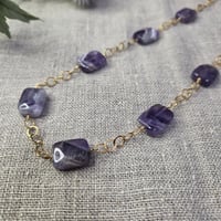 天使の守護石・アメジストネックレス☆