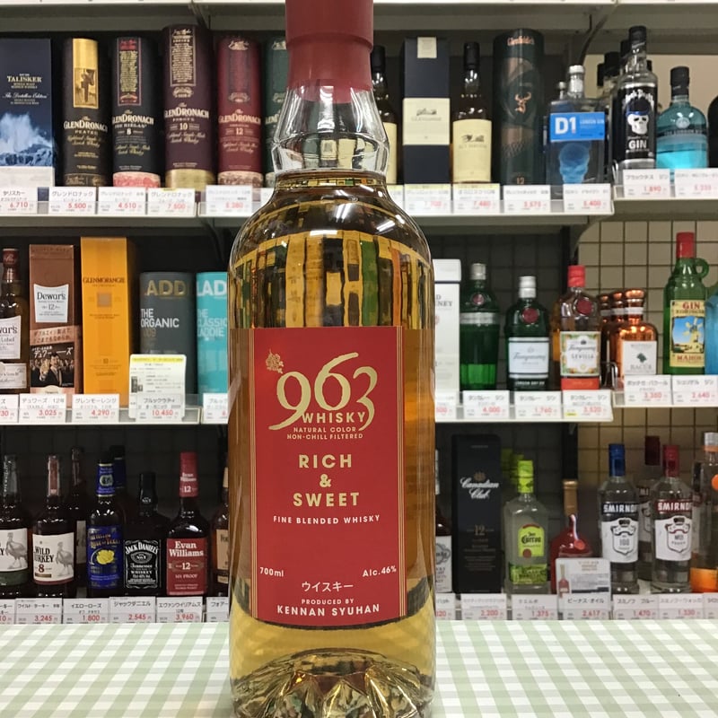 福島県・安積蒸留所 963「リッチ＆スウィート」 46％ 700ml | Liquor