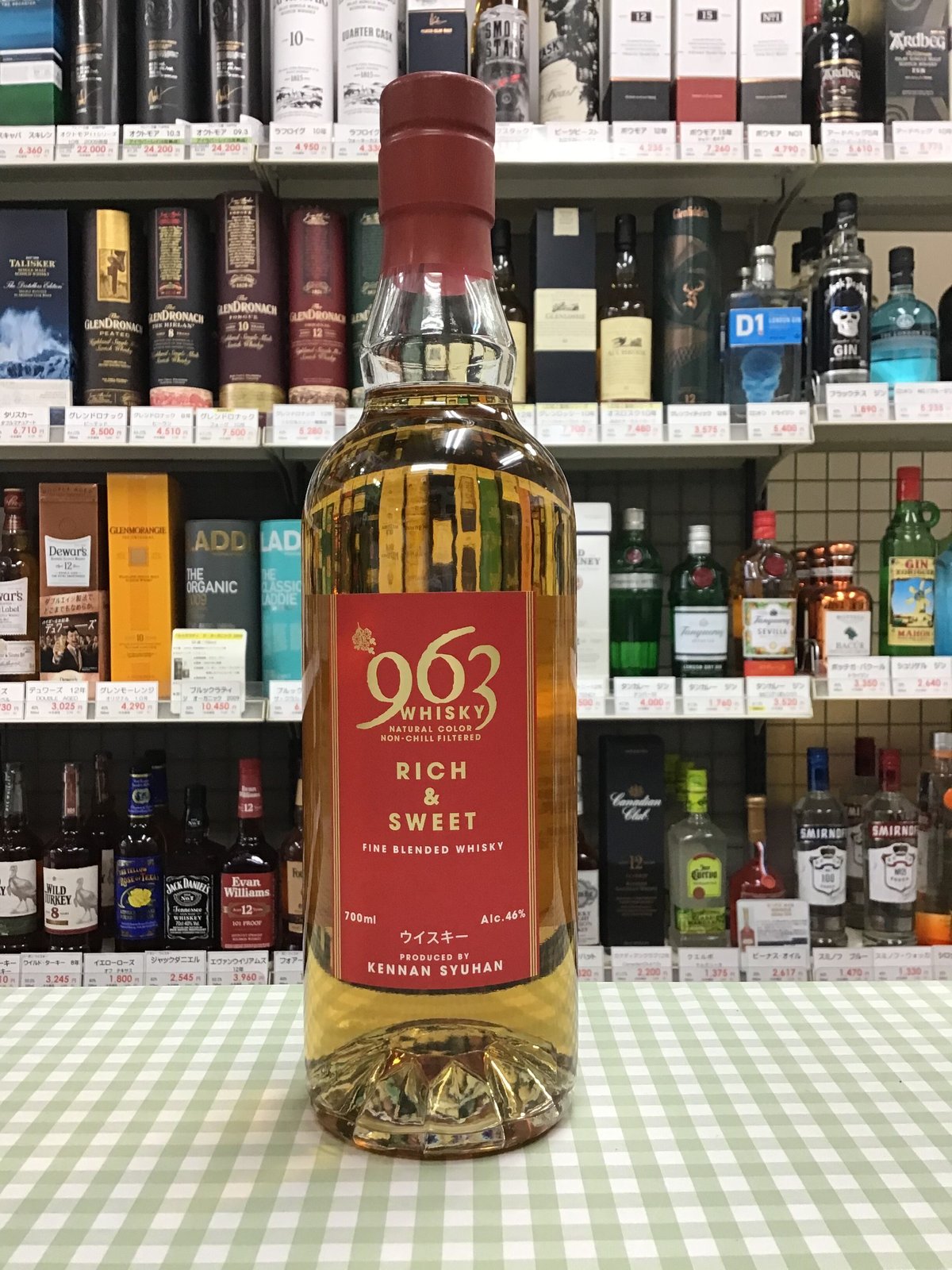 旧963ウイスキー赤 知多 セット 笹の川酒造 安積蒸溜所 963 ブレンデッドウイスキー 赤ラベル 700ml