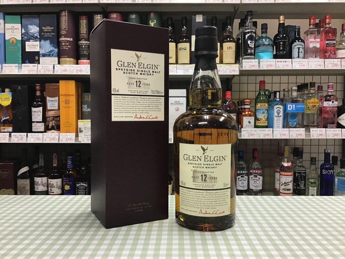 品切:次回入荷未定】グレンエルギン 12年 43% 700ml GLEN ELGIN 品切:次回入荷未定】グレンエルギン 12年 43% 700ml GLEN ELGIN