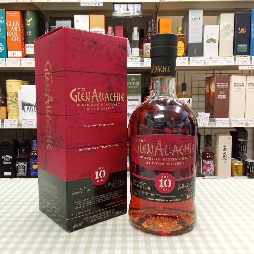 グレンアラヒー 10年 ポートウッドフィニッシュ 48% 700ml GLEN ALLACH