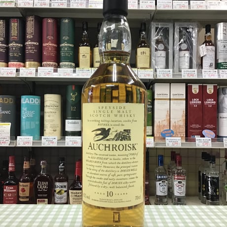 UD花と動物シリーズ　オスロスク　10年　43%　700ml　AUCHROISK 10y