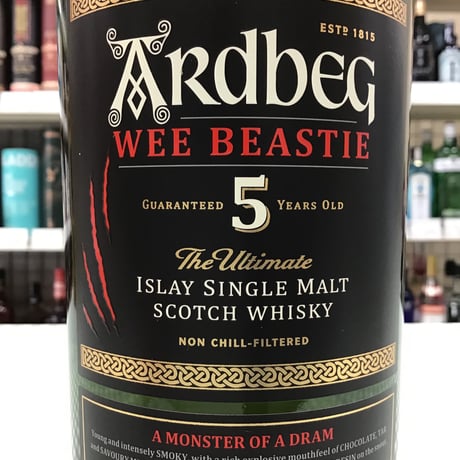 アードベッグ　ウィー・ビースティー 5年　47.4%　700ml　ARDBEG WEE BEASTIE 5y