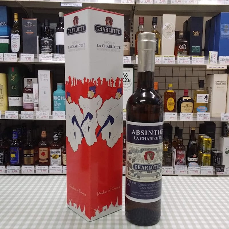アブサン ラ シャルロット 55％ 500ml ABSINTHE LA CHARLOTTE |