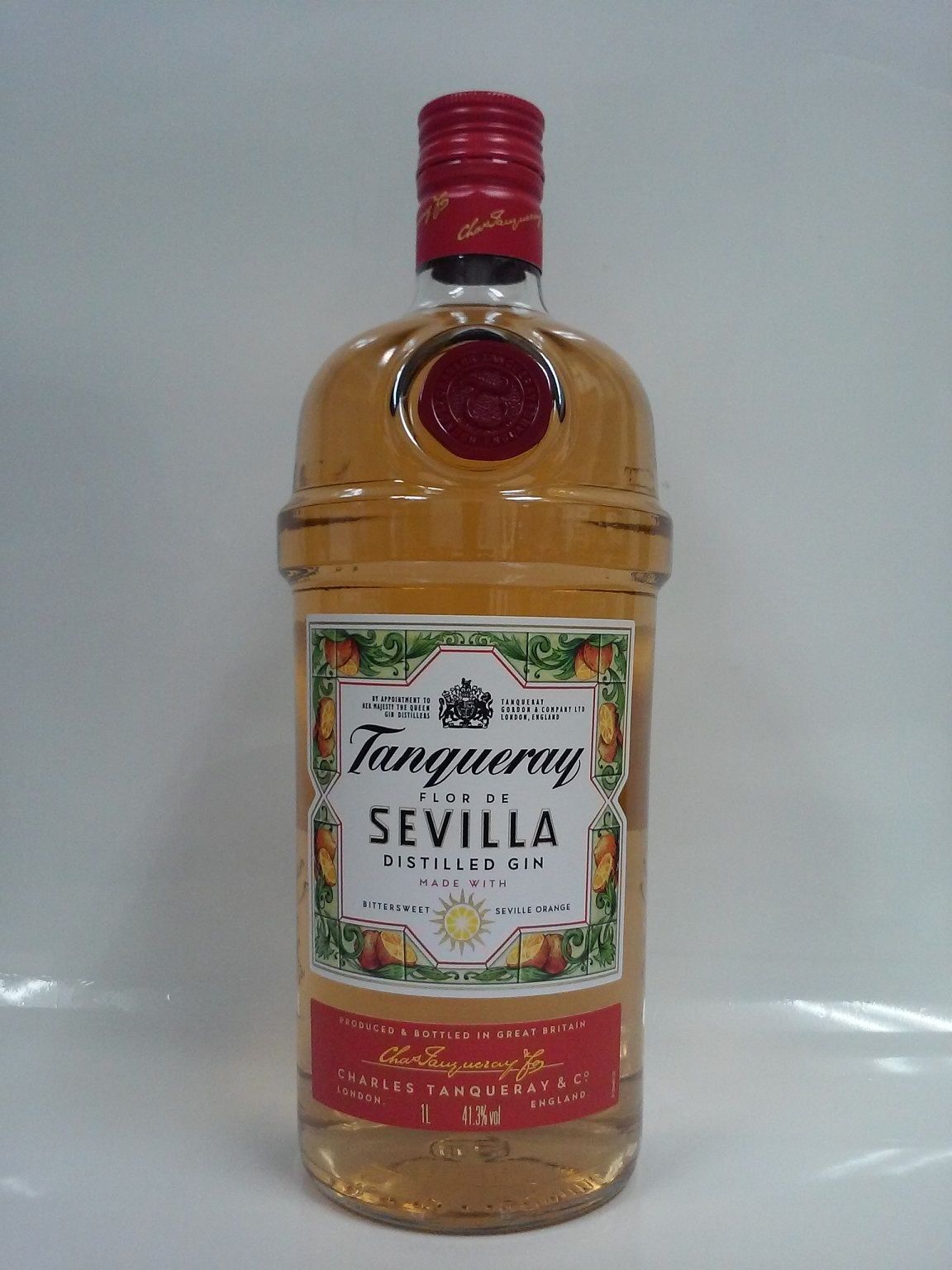 タンカレー セビリア ジン 41.3％ 1000ml Tanqueray Flor de Se...