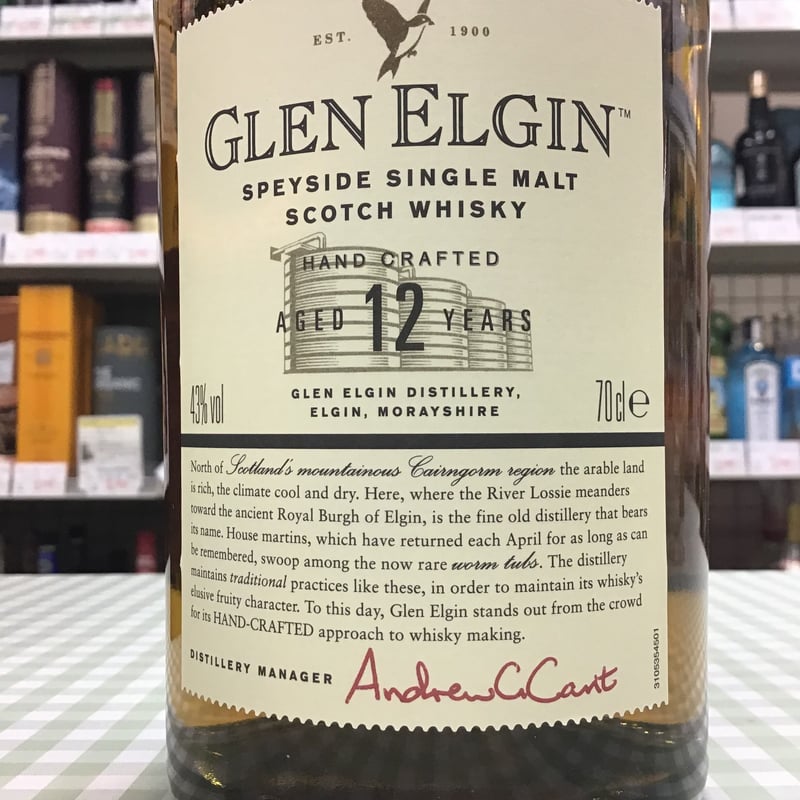 品切:次回入荷未定】グレンエルギン 12年 43% 700ml GLEN ELGIN 品切:次回入荷未定】グレンエルギン 12年 43% 700ml GLEN ELGIN