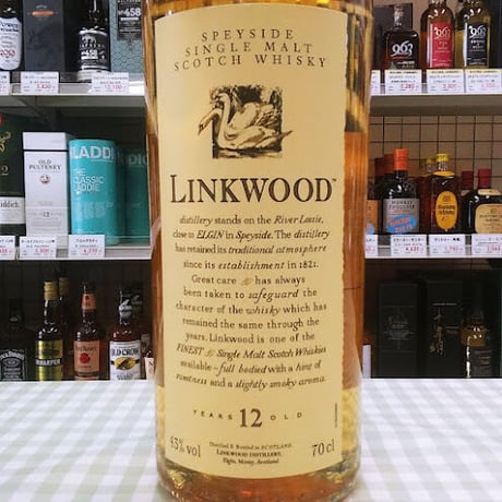 UD花と動物シリーズ　リンクウッド　12年　43%　700ml　LINKWOOD 12y