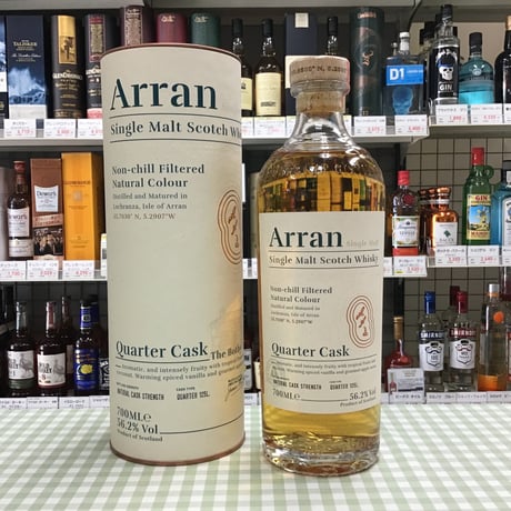 アラン　クオーターカスク 　56.2%　700ml　Arran Quarter Cask
