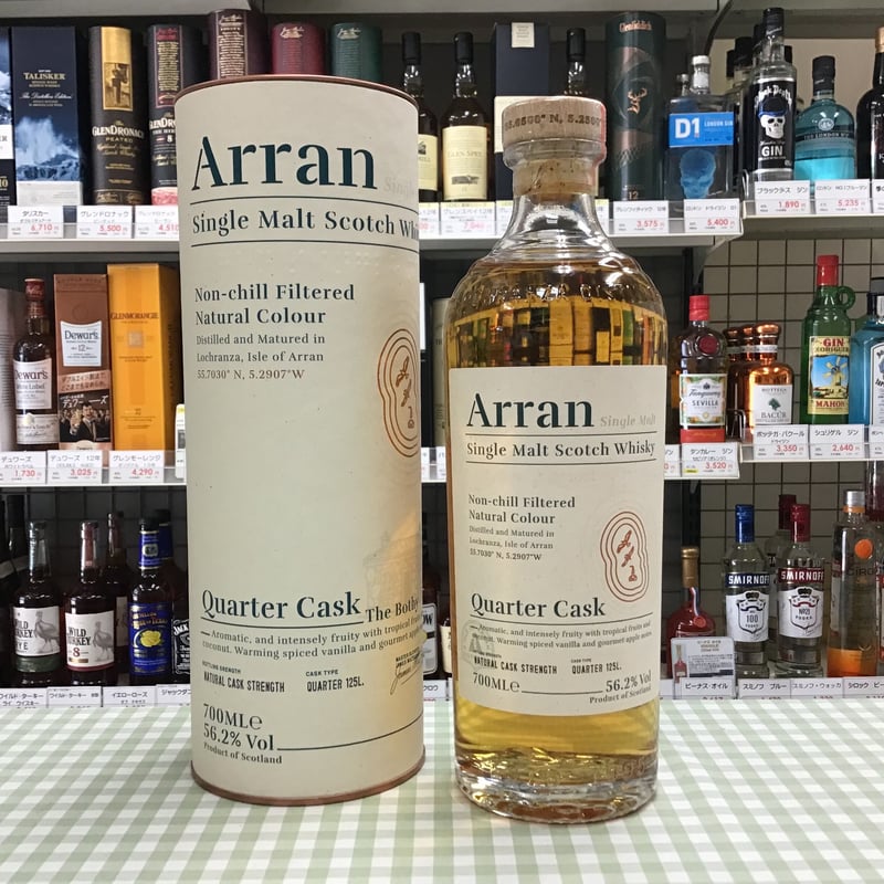 アラン クオーターカスク 56.2% 700ml Arran Quarter Cask |