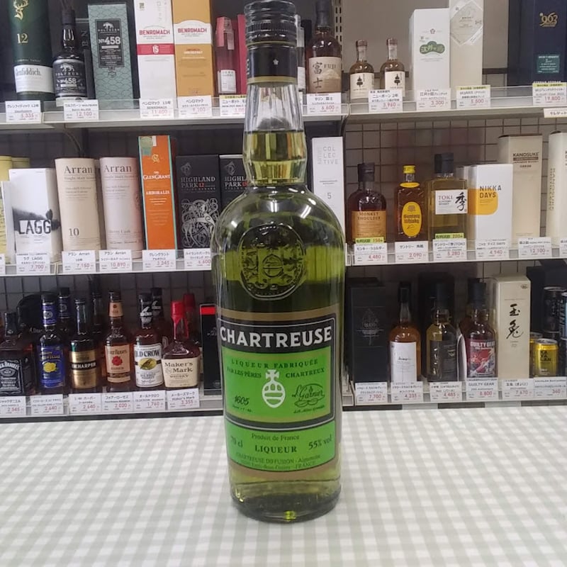 シャルトリューズ・ヴェール（緑）Chartreuse Verte 55％ 700ml | Li