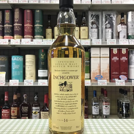 UD花と動物シリーズ　インチガワー　14年　43%　700ml　INCHGOWER 14ｙ