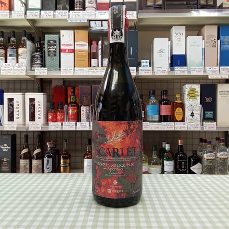 スカーレット　ESPRESSO LIQUEUR -Aperitivo　22%  700ml　SCARLET ESPRESSO LIQUEUR -Aperitivo