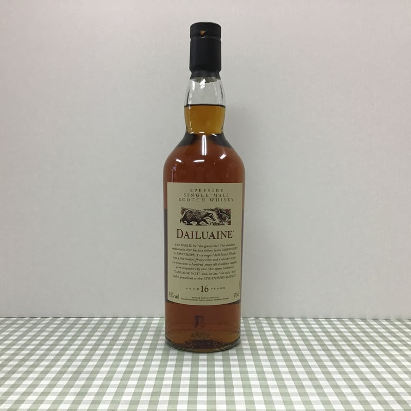 UD花と動物シリーズ ダルユーイン 16年 43% 700ml DAILUAINE 16y |