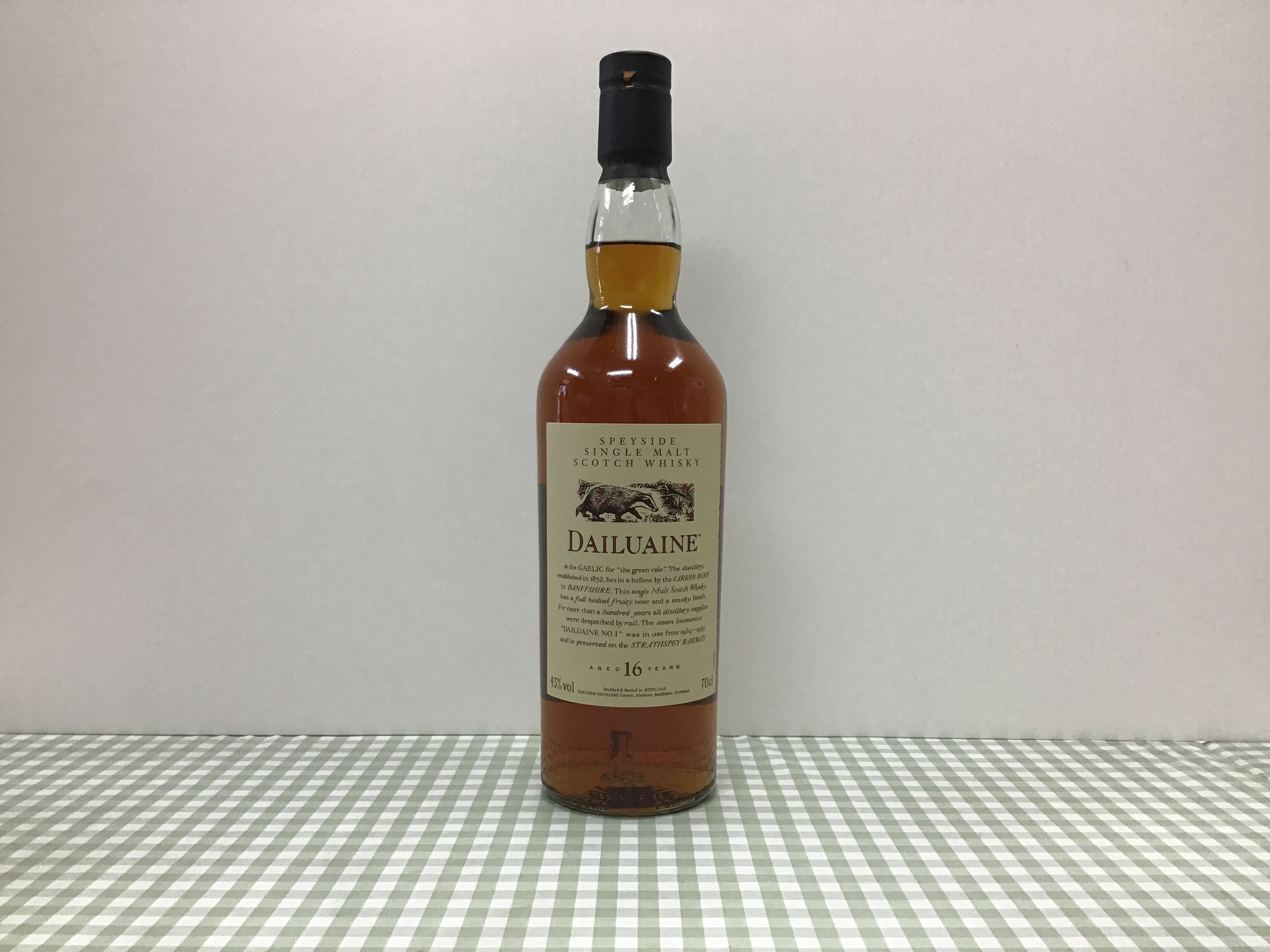 UD花と動物シリーズ ダルユーイン 16年 43% 700ml DAILUAINE 16y |