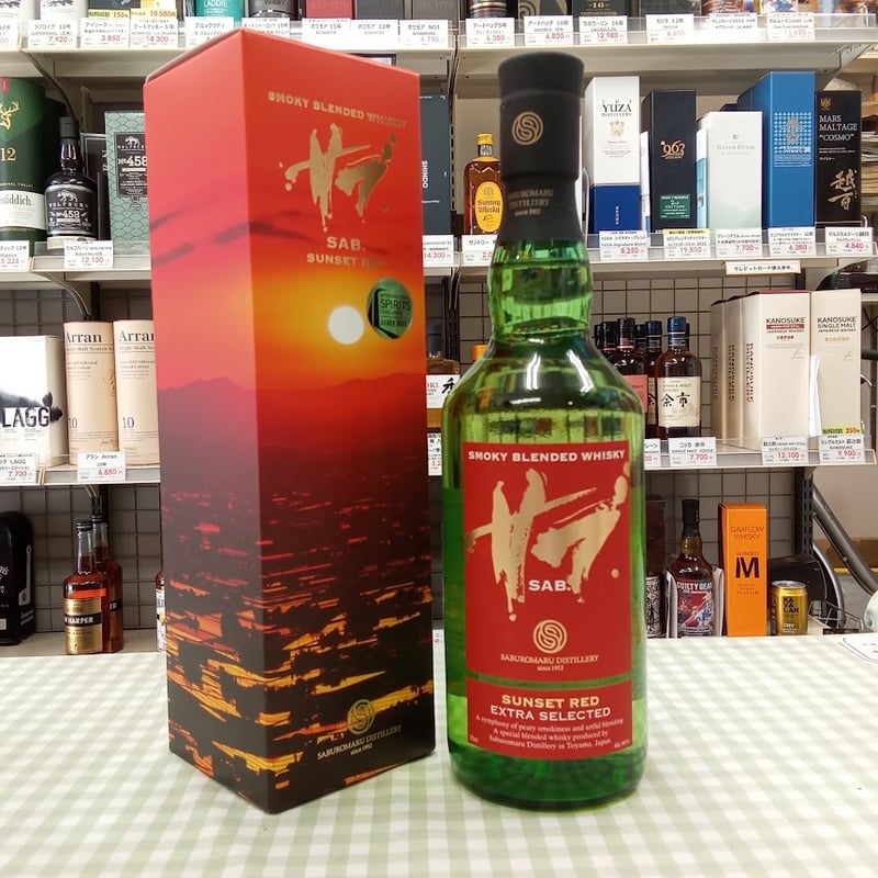 三郎丸蒸留所 サブ〈SAB. SUNSET RED〉46％ 700ml | Liquor St