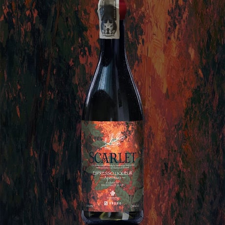 スカーレット　ESPRESSO LIQUEUR -Aperitivo　22%  700ml　SCARLET ESPRESSO LIQUEUR -Aperitivo