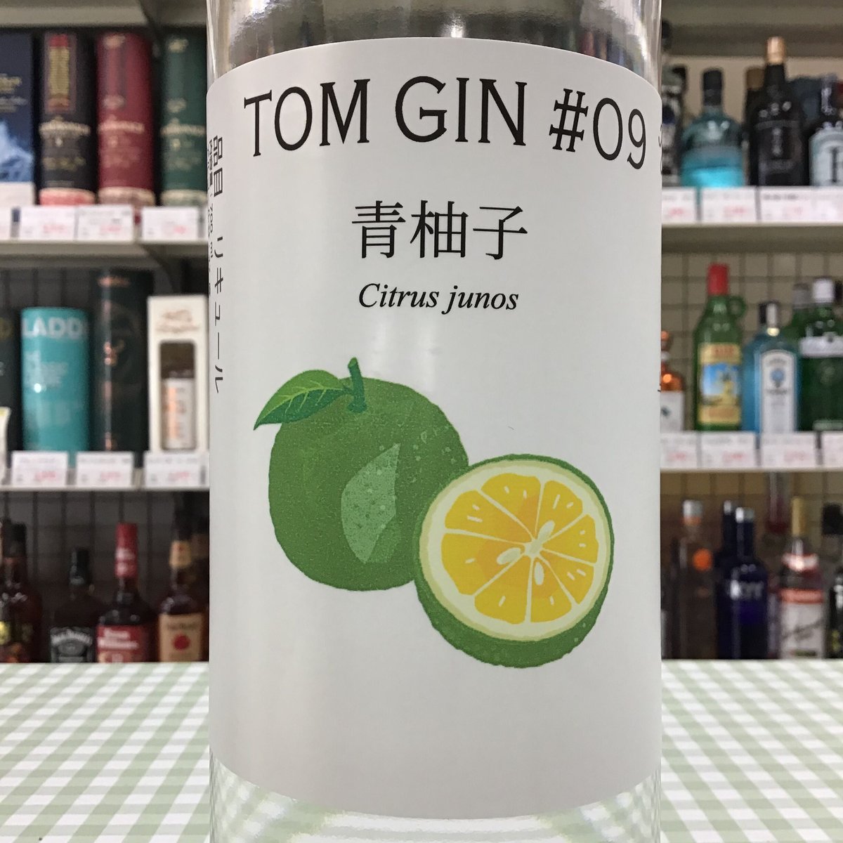 東京クラフトリキュール トム・ジン #09 青柚子 47% 700ml