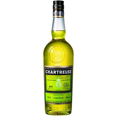 シャルトリューズ・ジョーヌ（黄）Chartreuse Joune　43％　700ml
