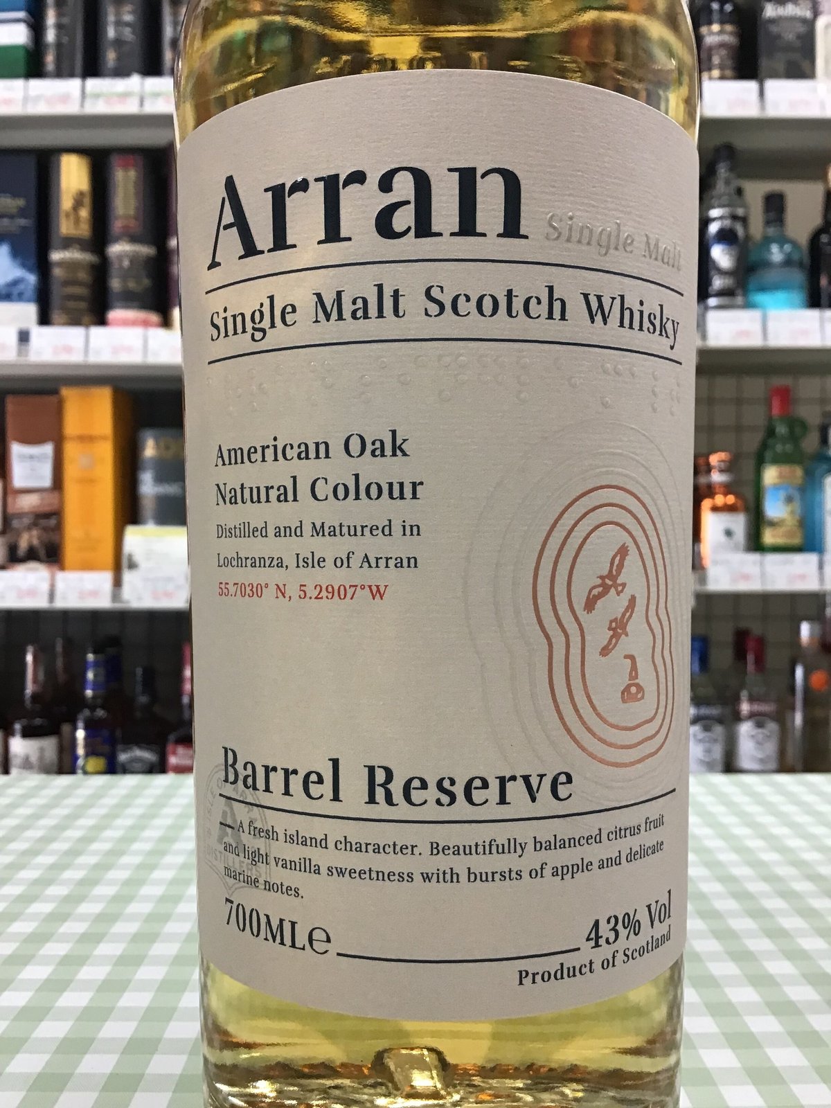 アラン バレルリザーヴ 43% 700ml Arran Barrel Reserve | 