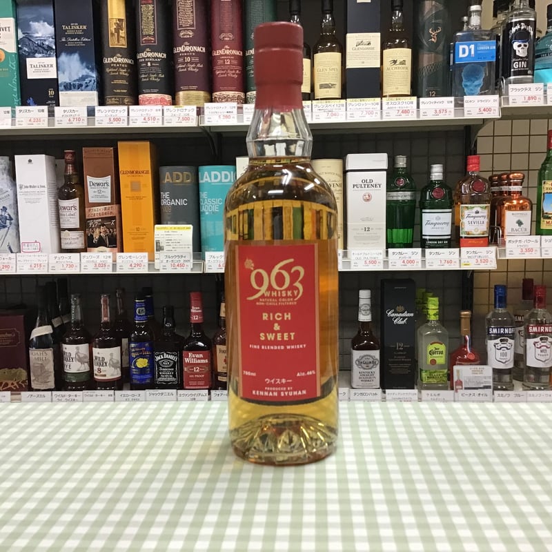 福島県・安積蒸留所 963「リッチ＆スウィート」 46％ 700ml | Liquor