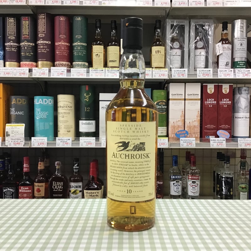 UD花と動物シリーズ オスロスク 10年 43% 700ml AUCHROISK 10y |