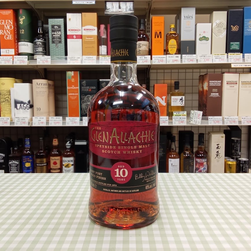 グレンアラヒー 10年 ポートウッドフィニッシュ 48% 700ml GLEN ALLACH