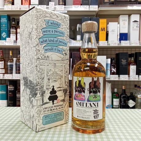 OHTANI WHISKY　The zodiac sign series "Pisces"（星座シリーズ：双子座）新潟龜田　50％　700ml