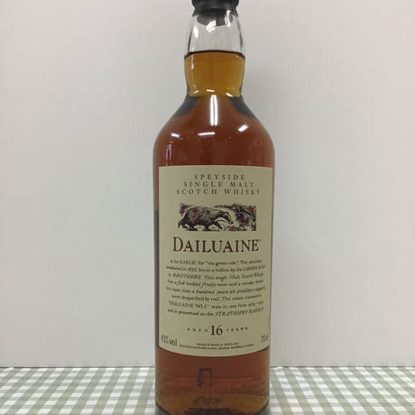 UD花と動物シリーズ　ダルユーイン　16年　43%　700ml　DAILUAINE 16y